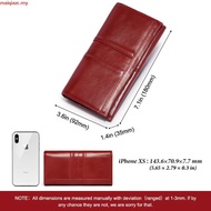 Cobbler Legend Genuine Leather wallet woman leather Clutch Bag