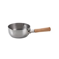 煌六花 - 日本製木柄雪平鍋 18cm 燕三条產 無塗層 電磁爐適用