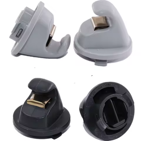 5G0857561B Black Grey Sun Visor Clip Hook Holder For Golf 7 MK7 2013+ Passat B8 Polo T-Cross Tiguan