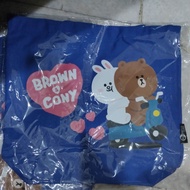 bio essence LINE COTTON TOTE BAG SHOPPER BAG BEAR RABBIT