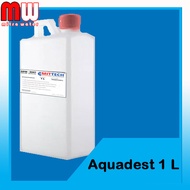 Aquadest 1 Liter / Air suling 1 Liter / Air aki / Air reagen / Reagen