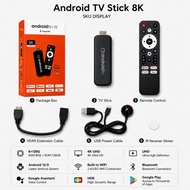 TV stick 4K Android 12.0 UHD Google Play YouTube Netflix TV box WiFi HDMI
