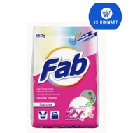 Fab Laundry Powder Detergent Sakura 660g