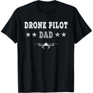 Mens Drone Pilot Dad T Shirt Funny Drone Flyer Fathers Day T-Shirt