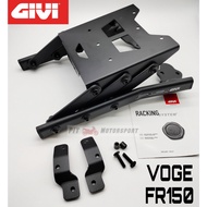 Tapak Monorack GIVI Rack Lipat VOGE FR150 Bracket Accessories Motor Transformer Adjustable VOGE150 V