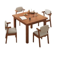 Snack Dining Square Table Square Table Table Chair Small Apartment Chessboard Square Dining Table Di