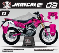 DECAL KLX BF SUPERMOTO FULLBODY-DEKAL STICKER KLX 150 BF TOKYO JAPAN KEREN -DEKAL 150 BF EXTREME SUP