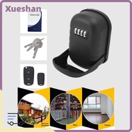 XUEXII Key Lock Box, Black Anti-Dust Combination Lock Box, Security Wall Mounted Security Lock Box G