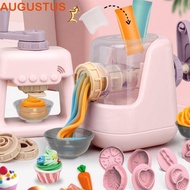 AUGUSTUS Colourful Clay Pasta|Cooking Toys Noodles Simulation Kitchen Ice Cream|Kitchenware Kitchen Toy Mini Hamburg Kids