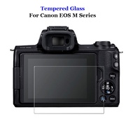 For Canon EOS M6 M2 M50 Mark II M3 M5 M10 M6 M100 M200 Camera Tempered Glass 9H 2.5D LCD Screen Protector Explosion-proof Film Toughened Guard