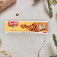 Loacker Hazelnut Coconut Flavored Wafer Biscuits 100g Boxed Black Chocolate Coated Italian Snacks Nu