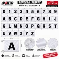 DECORATION FLAG LETTERS AZ & NUMBERS 0-9 | SUITABLE FOR PARTY EVENTS AND DECORATIONS