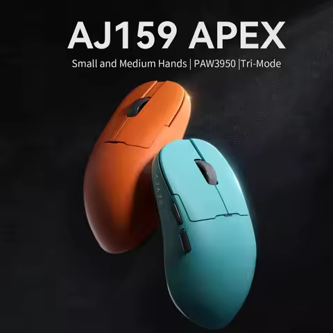 AJAZZ AJ159/179 APEX PRO Wireless Gamer Mouse with RGB Magnetic Charging Base Lightweight AJ159P Gam