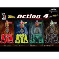 Twin Action4 Rubber Frog Action4 Uncle Nik Armando