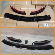 Mercedes Benz E Class W213 S213 C238 A238 W238 Brabus Style Front Lip Skirt - Gloss Black