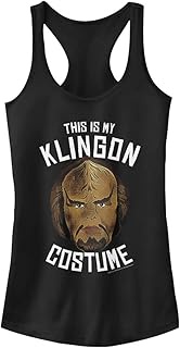 Women's Star Trek: The Original Series Klingon Costume Junior's Racerback Tank Top