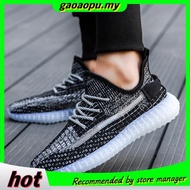 【Ready stock】High Quality Breathable Flying Coconut Shoes Yezzy Boost 350v2 Sneakers Men's Women's S
