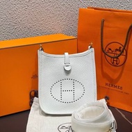 Hermes  mini evelyne new white 新白色 