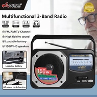 [COD]NSS Multifunction 3 Band radio fm am original Can Power By DC and Batteries Portable radio fm am sale radio High fidelity sound