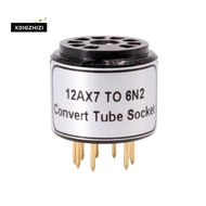 1PC Tube Socket Adapter ECC83 12AX7 to 6N2 6N1 6N6 Converter Vintage Audio DIY