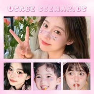 Soug Cartoon Series Face Temporary Tattoo Stickers For Kid Girls Daily Use Makeup Face Sticker G1u4