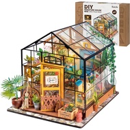 Rolife Green House LED DIY Miniature Dollhouse Kit