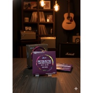 One Set of Dluxe Acoustic Guitar Strings with Bonus Spare Strings