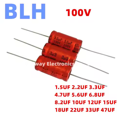 5PCS Audio Amplifier Capacitor Frequency Divider Crossover Polypropylene Non-Polarity 100V 8.2UF 10U