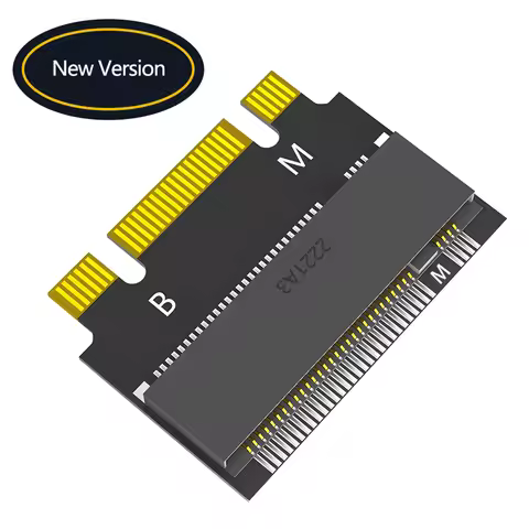 M.2 for NVME M-Key / M2 SATA B+M Key 2230 to 2242 Extension Adapter Card Converter for ThinkPad X270