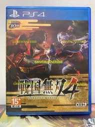 《今日快閃價》（中古二手）PS4遊戲 戰國無雙4 / 戰國無雙 4 SAMURAI WARRIORS 4 港版日文版