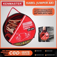 200 Ampere Kenmaster Booster Cable 200A 2 Meter Car Motorcycle Emergency Battery Cable 6v, 12v, 24v 