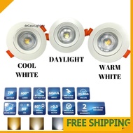 DECASA LIGHTING 7w Led Eyeball Ceiling Light Spotlight Recessed Eyeball Downlight Led Ceiling Lamp W