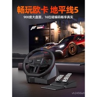 Lai Shida V900 Gen2 Permainan Lumba Roda Stereng 900 Darjah Komputer PC Rali Kotoran Lori Eropah