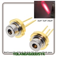 IYOLANDAGOODS1 Red Laser Head Diode Module, 3V 5V Tripod DIY High Power Burning Infrared, 5mW 7mW 10