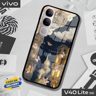 VIVO V40 LITE Glass Softcase - V40 LITE Mobile Phone Case [T131].