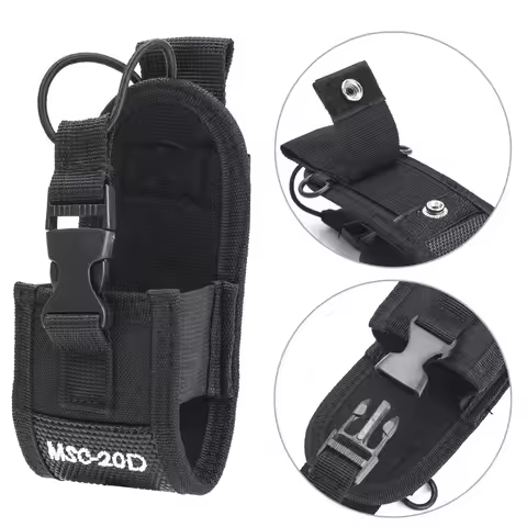Gtwoilt MSC-20D Nylon Carry Case For Walkie Talkie BaoFeng UV-5R UV-5RA UV-5RB UV-5RC/5RE UV-B6 BF-8