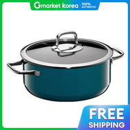 WMF FusionTech กะทัดรัด 24 ซม. หม้อตืด (สีน้ำเงิน)
