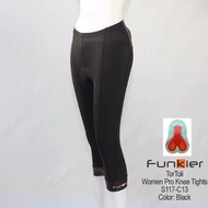 Funkier Women's Three-Quarter Cycling Pants Model S-117 Professional Crotch For Women