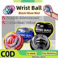 Forearm Trainer, Wrist Ball, Black Blue Red Grip Trainer, Hand Exerciser, Power Ball