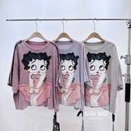 Petty Girl's T-Shirt with Flared Skirt [QCCC T-Shirt] 420