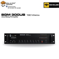 Kevler BGM-300UB 180W Multi Zone Mixing Amplifier