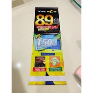 Bunting TONE WOW 6ft x 2ft