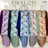 DMIMI Baju Kurung Moden DBALQIS | High Quality Royal Japanese Embroidery | Small Size to Plus Size