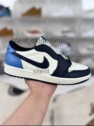Jordan Air Jordan 1 Low OG Obsidian 低幫復古籃球鞋男女款黑曜石