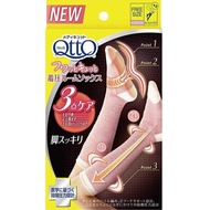 MediQttO 蓬鬆壓力室襪，米粉色，均碼，1 雙