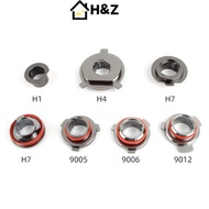 H&Z For V7-9005/9006/9012/H11/H7/H4/H3/H1 Head Lamp Retainer Clips Car LED Headlight Bulb Base Adapt