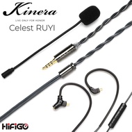 Kinera Celest RUYI Earphone Cable With Detachable Boom Microphone 2Pin 0.78 IEM Upgrade Cable USB Ty