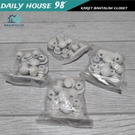 DAILY98 - TOTO SEAT CLOSET COVER RUBBER SEAT CLOSET CUSHION RUBBER/