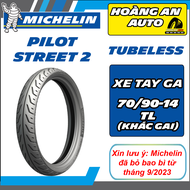 (MICHELIN PILOT STREET 2 ĐỦ SIZE) Vỏ lốp xe Michelin Pilot Street 2 tất cả các size cho xe số vỏ ko