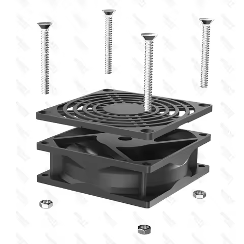 2PCS Ligtweight PC Fan Dust Filter Screen 40mm 50mm 60mm 80mm 90mm120mm Plastic Dustproof Grills Des